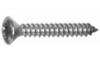 14 X 1-1/2 PHILLIPS OVAL TAPPING SCREW 18-8 STAINLESS STEEL