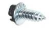 14 X 1-1/2 HEX WASHER TAPPING SCREWS WITH SERRATION ZINC